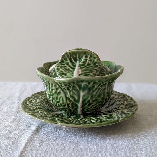 Bordallo Pinheiro Cabbage Leaf Pot