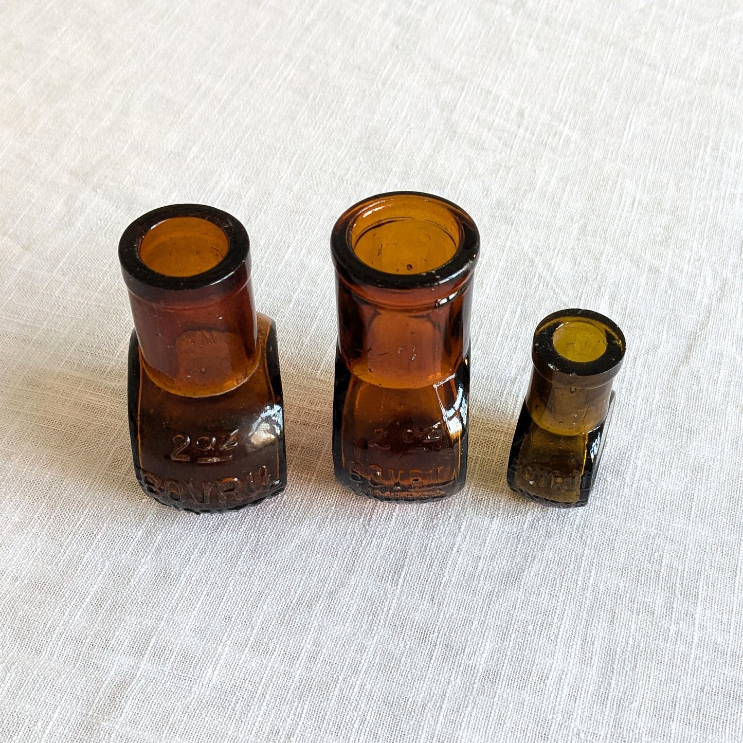 Antique Bovril Bottles