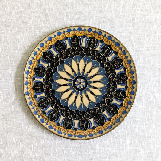 Brass Mandala Wall Plate