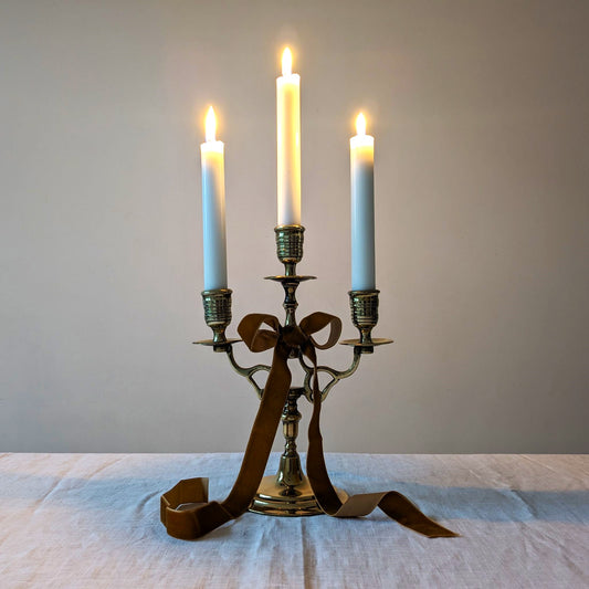Solid Brass Candelabra