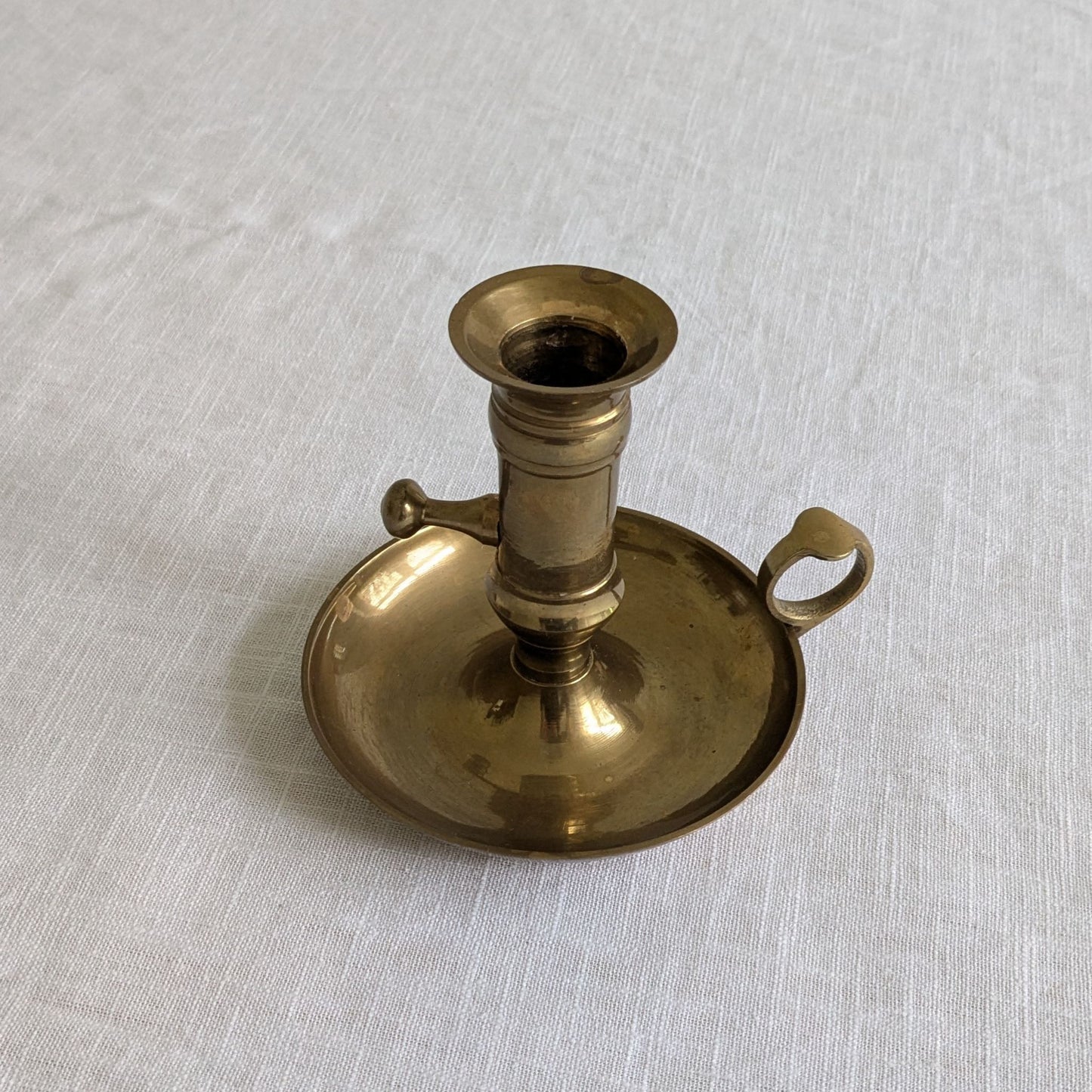 Tall Brass Chamberstick