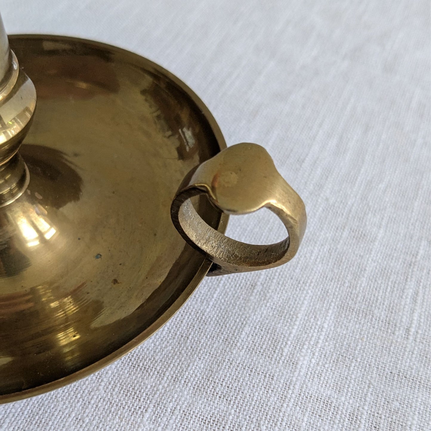 Tall Brass Chamberstick