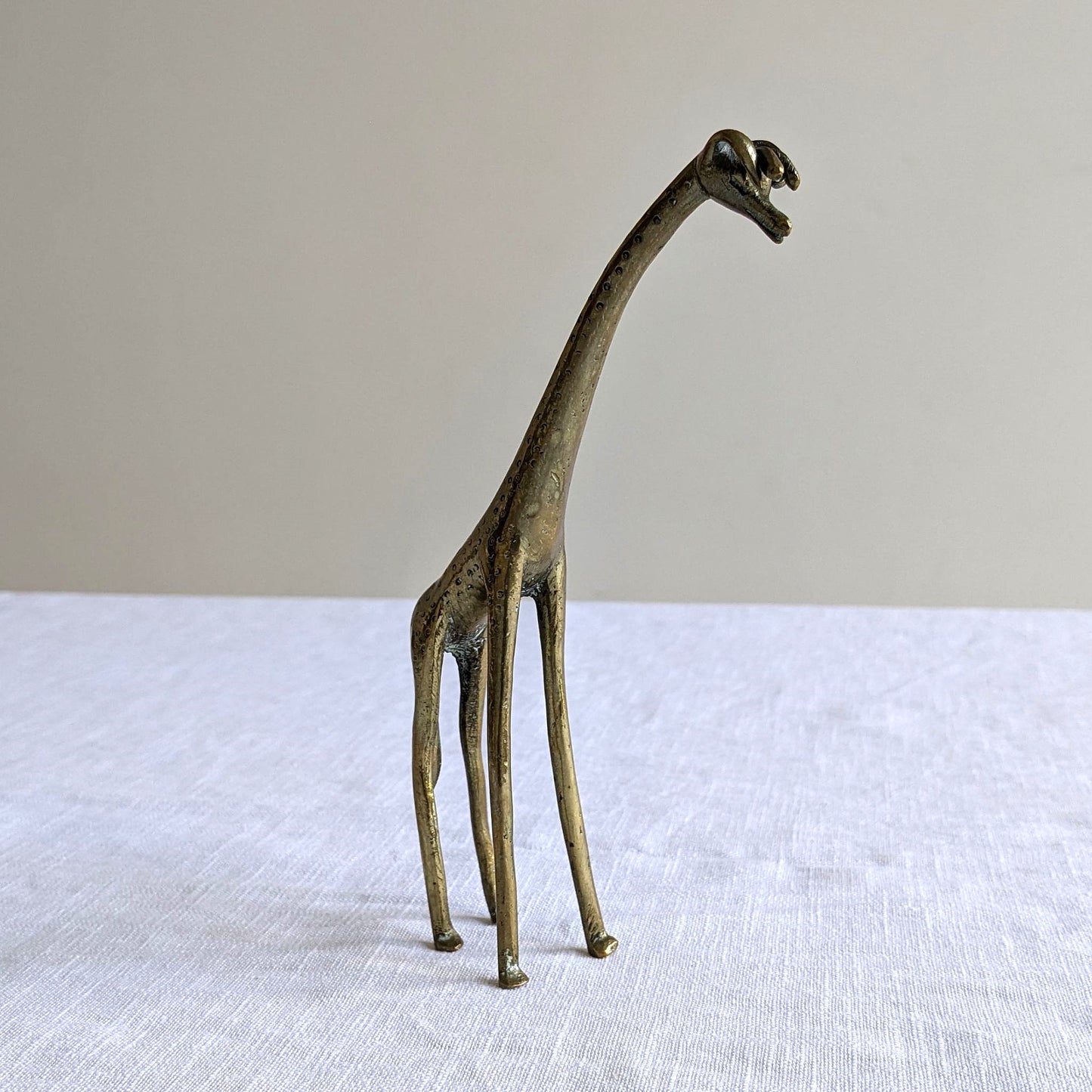 Skinny Brass Giraffe