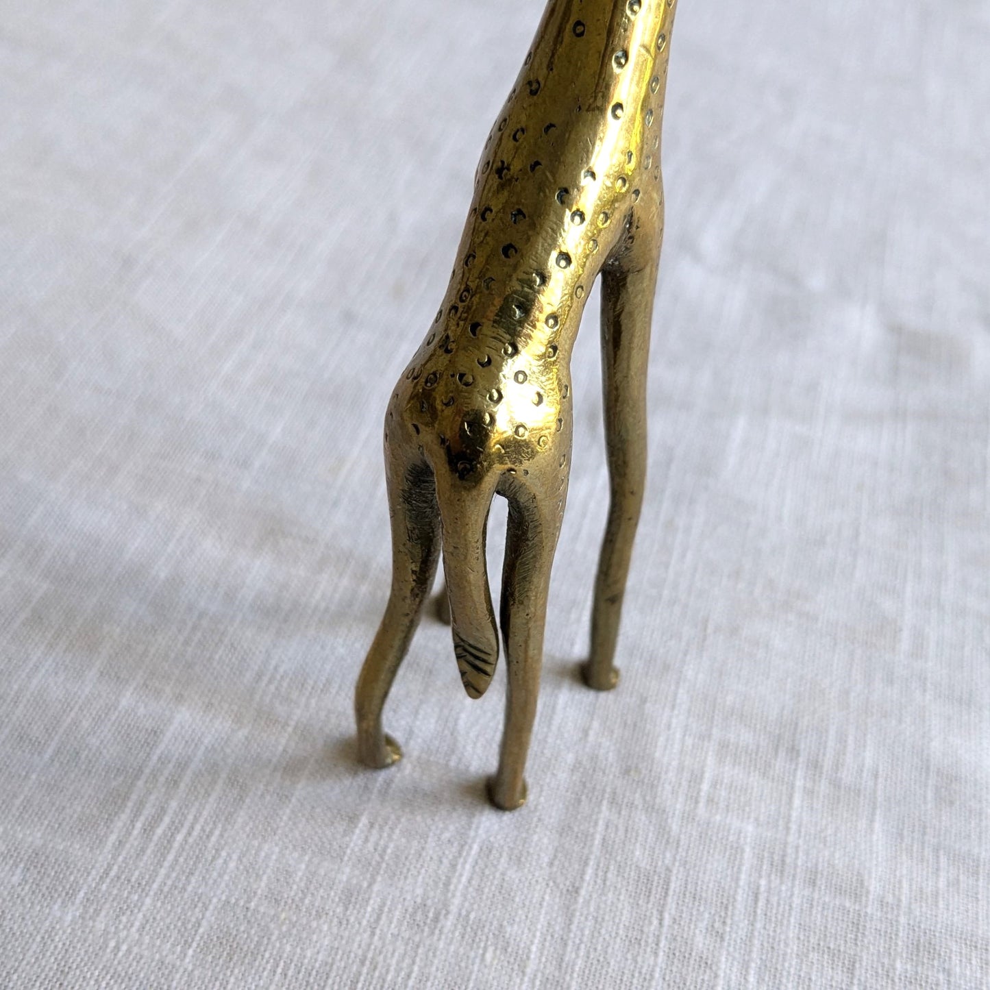 Skinny Brass Giraffe