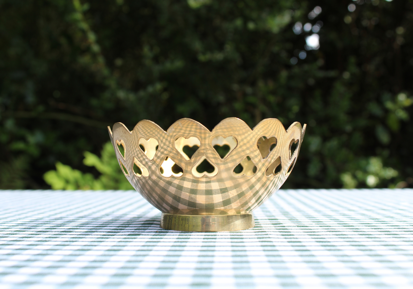 Brass Heart Bowl