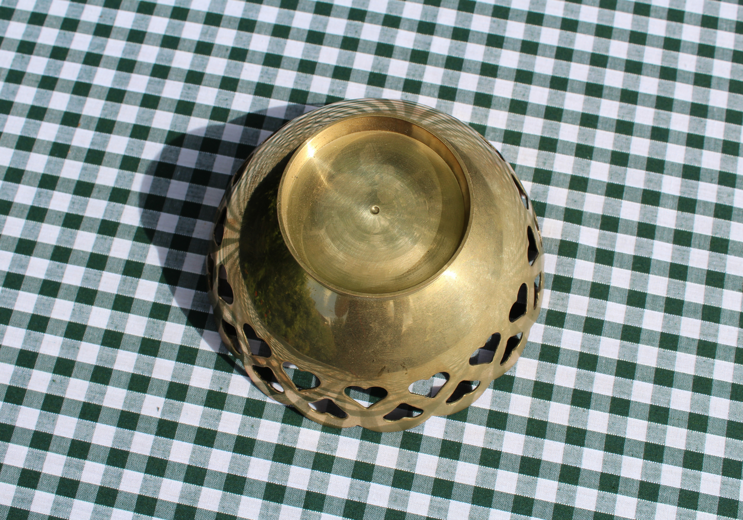 Brass Heart Bowl