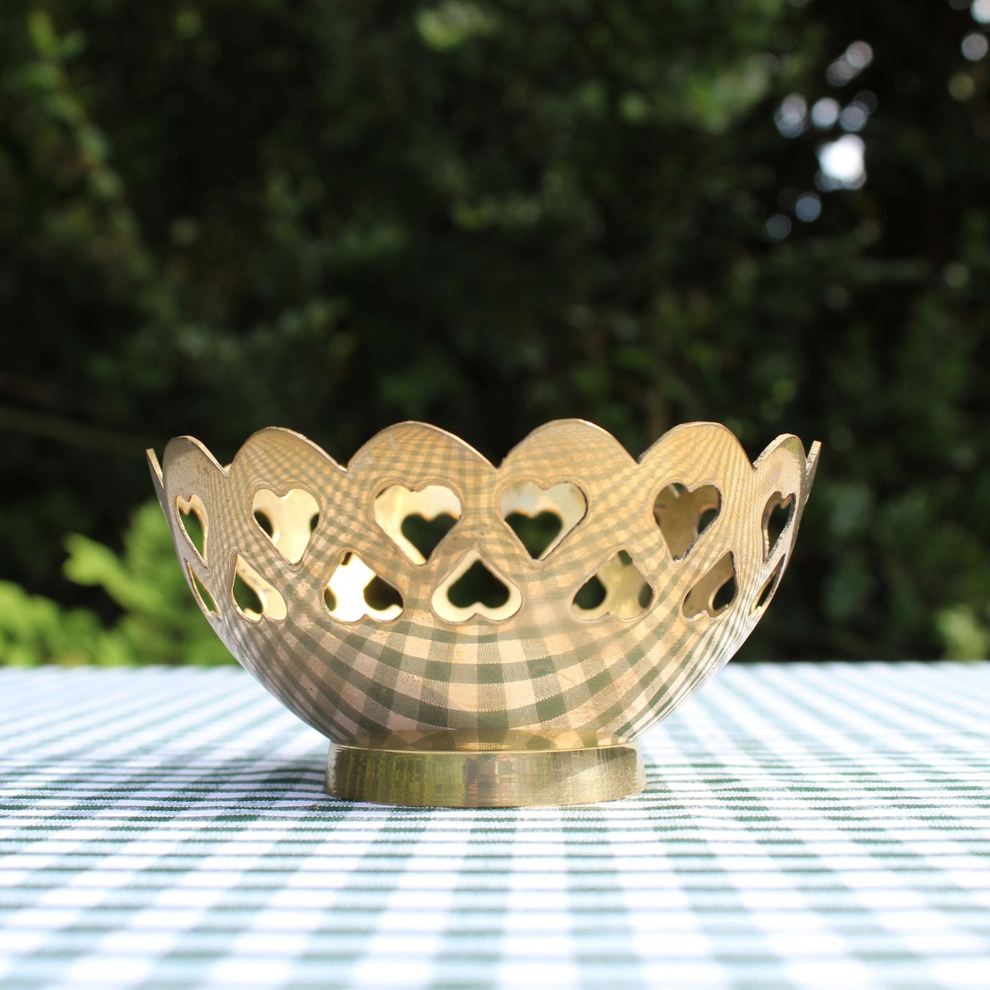 Brass Heart Bowl