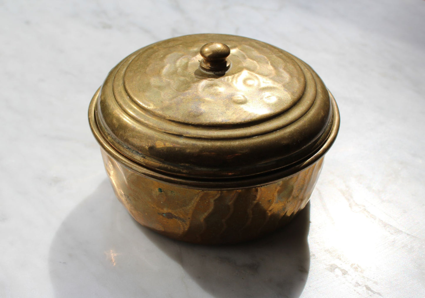 Punched Brass Box