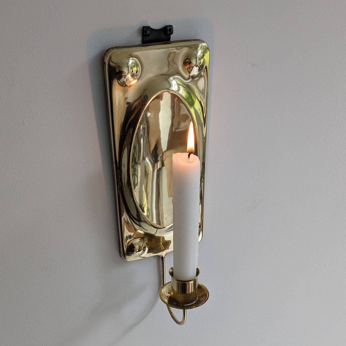 Mid Century Brass Sconce