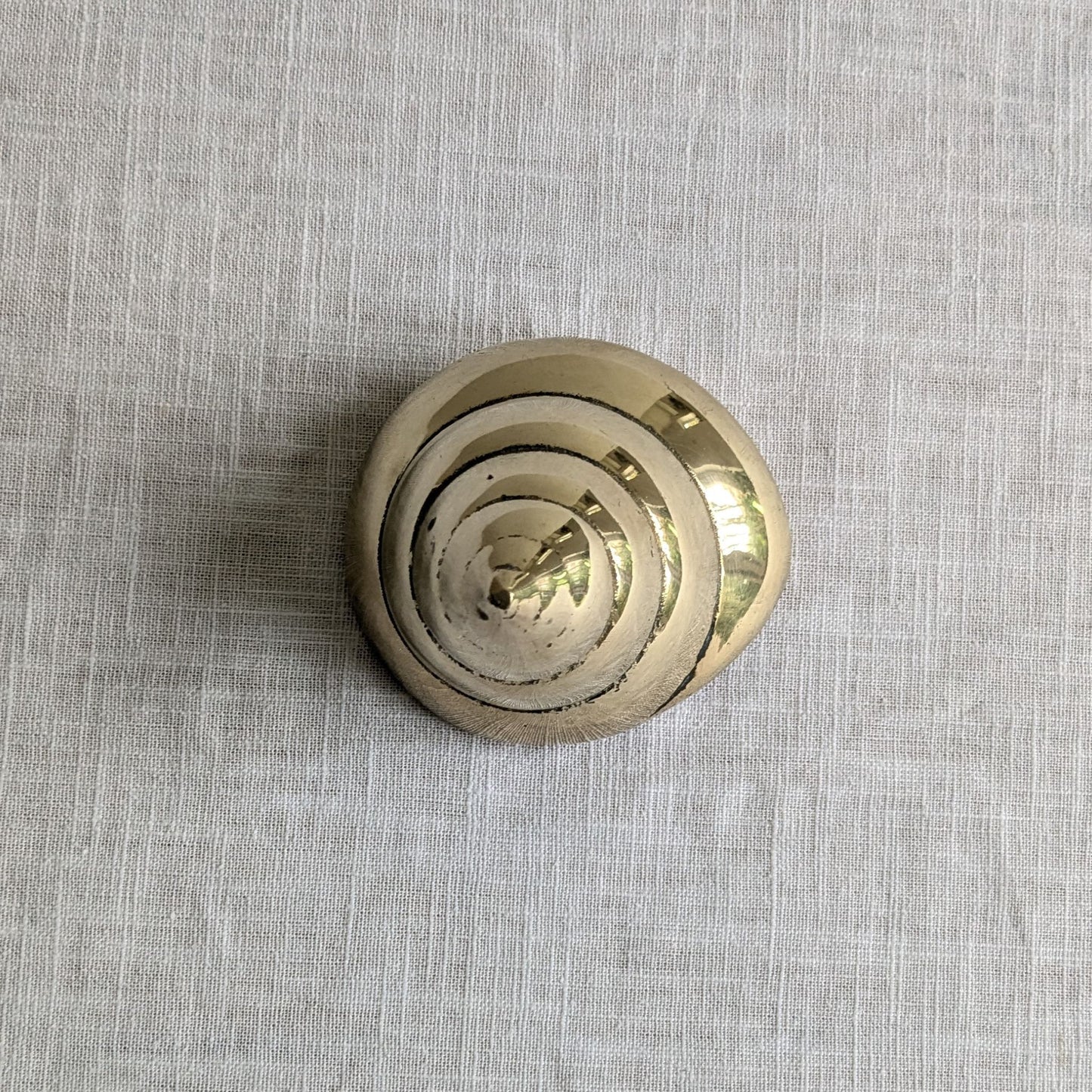 Mid Century Brass Shell