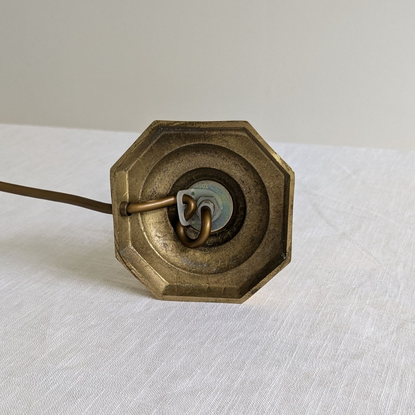 Shaped Brass Lamp