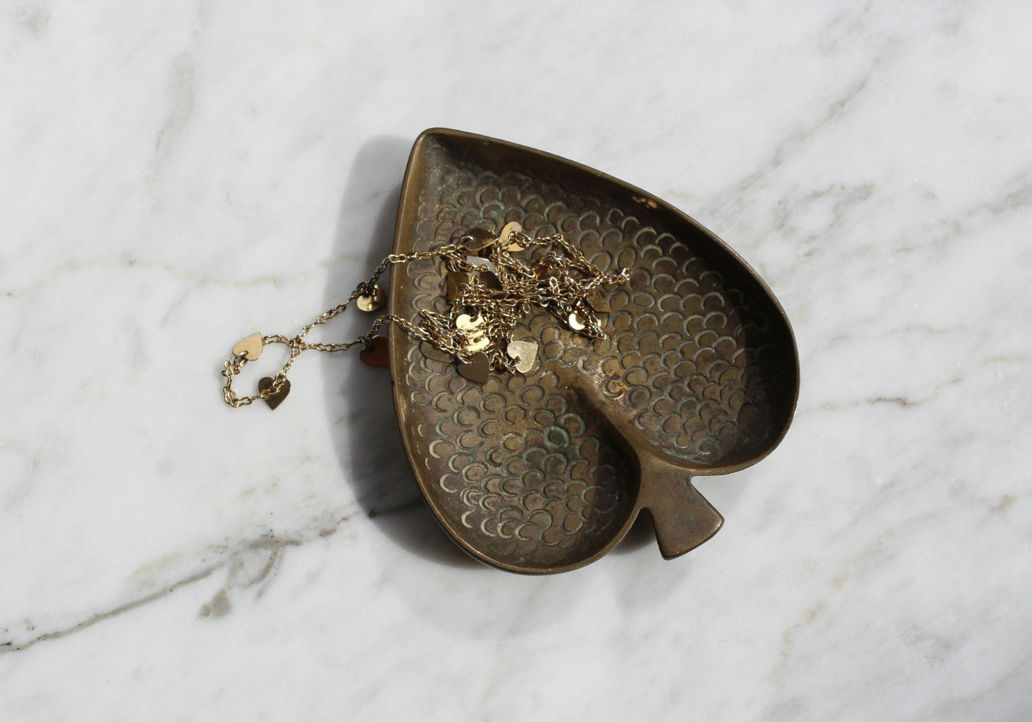 Brass Spade Dish