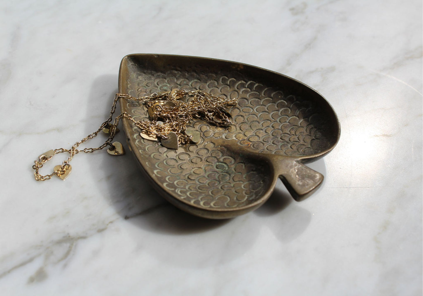 Brass Spade Dish