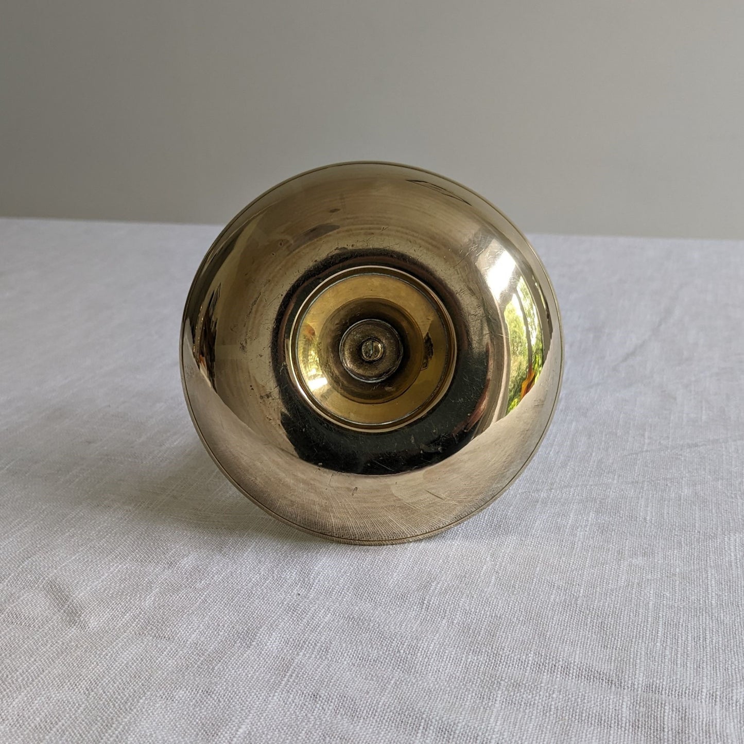 Tall Brass Chamberstick