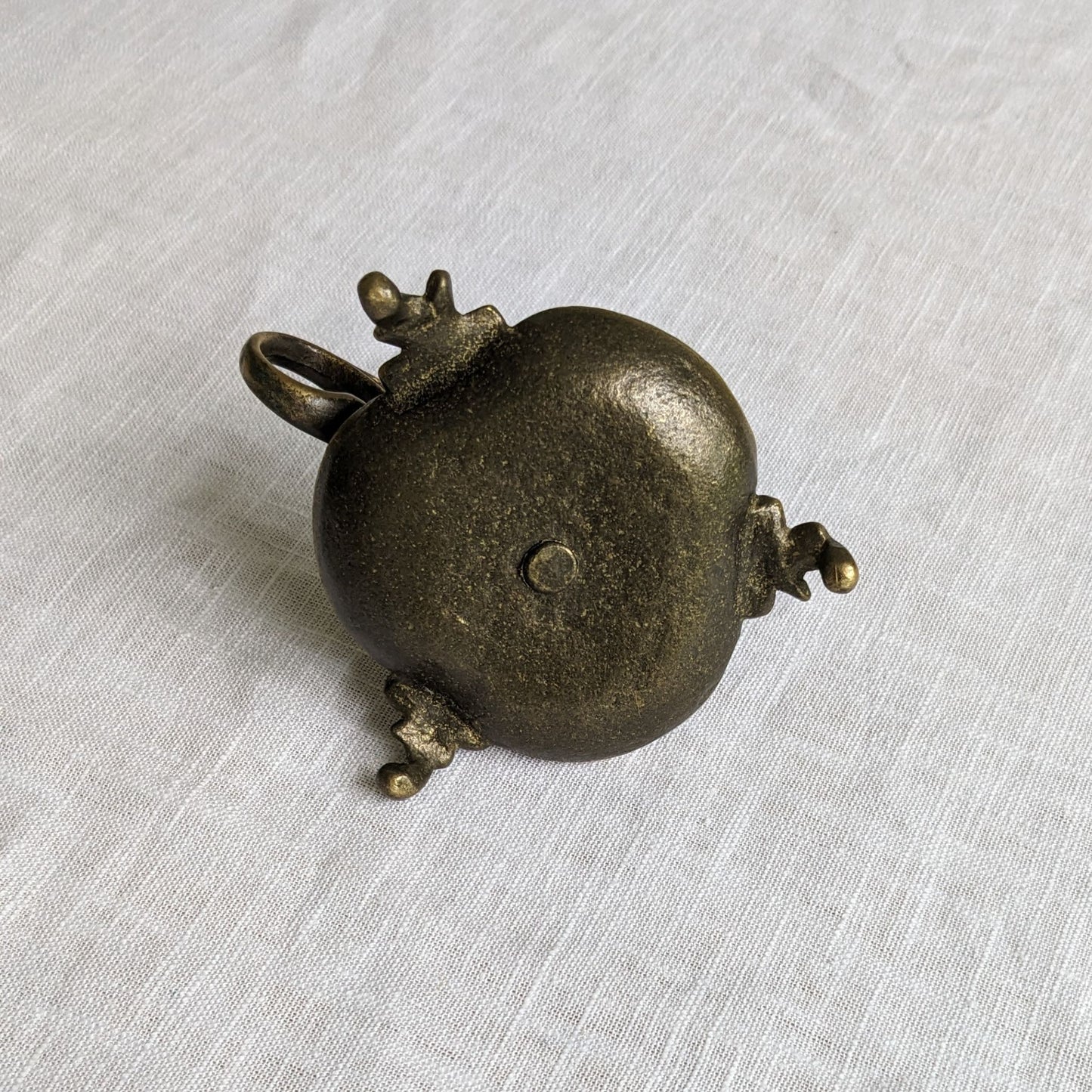 Brass Thistle Chamberstick