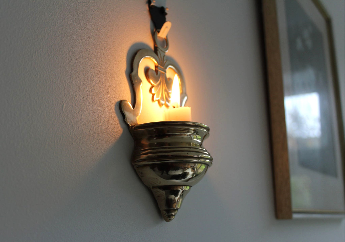 Brass Wall Sconce