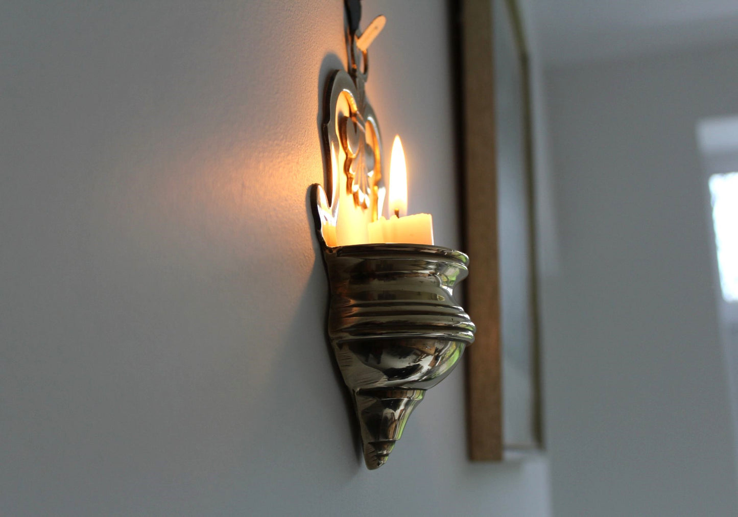 Brass Wall Sconce