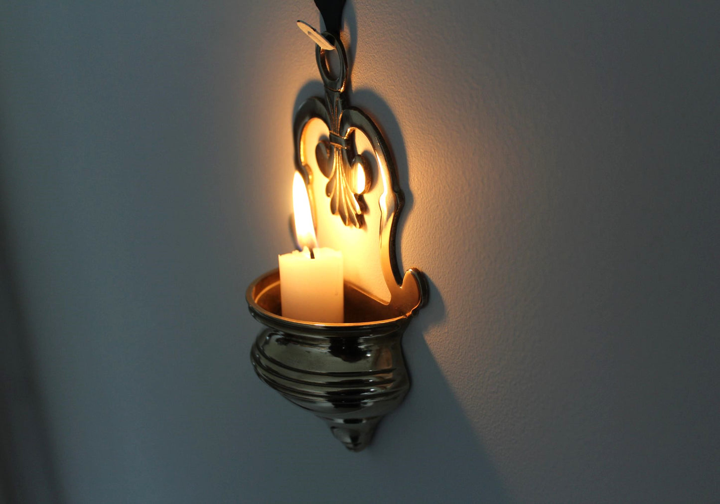 Brass Wall Sconce