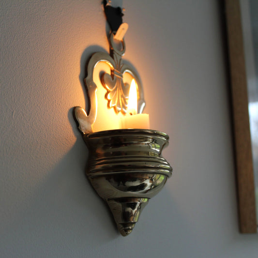 Brass Wall Sconce