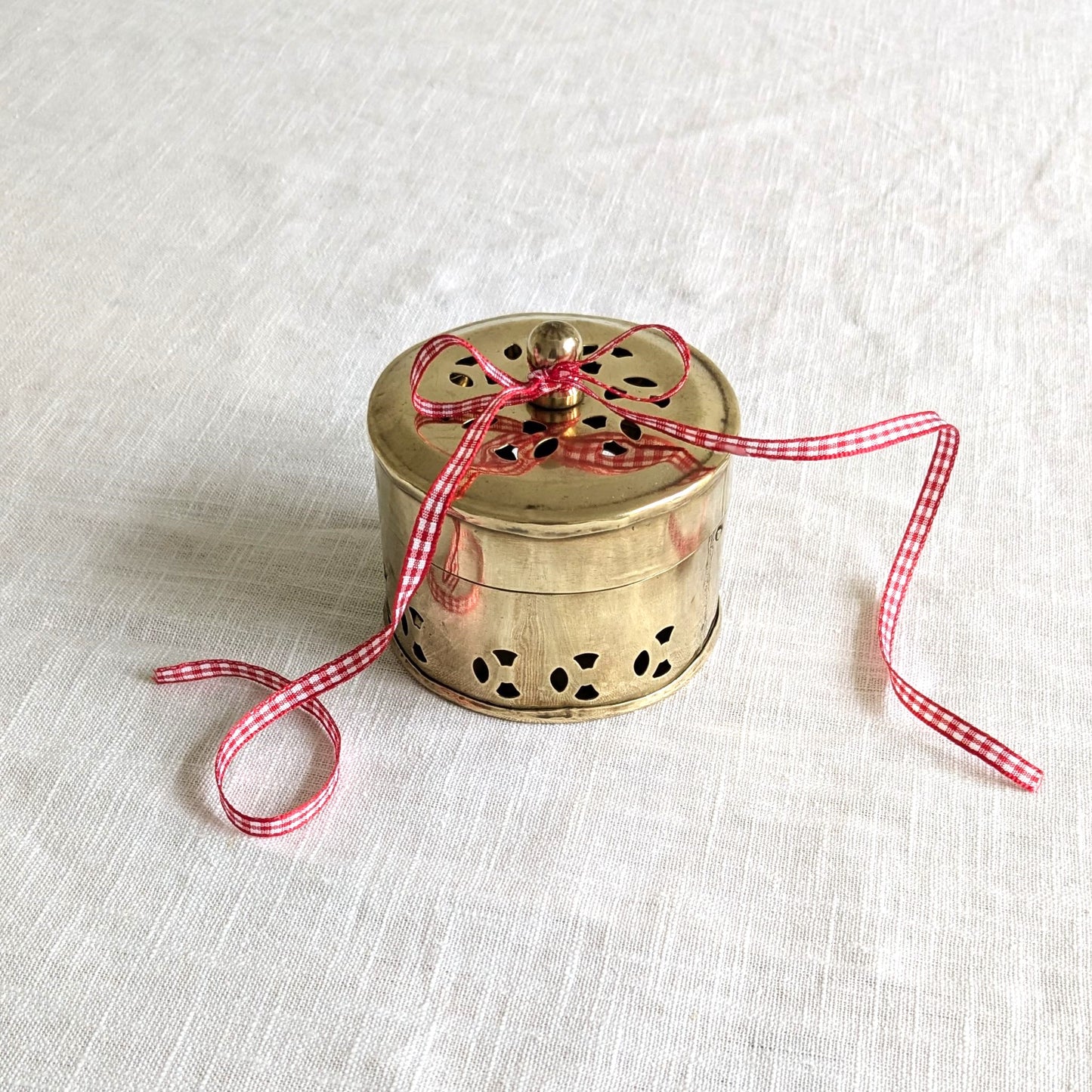 Brass Trinket Pot