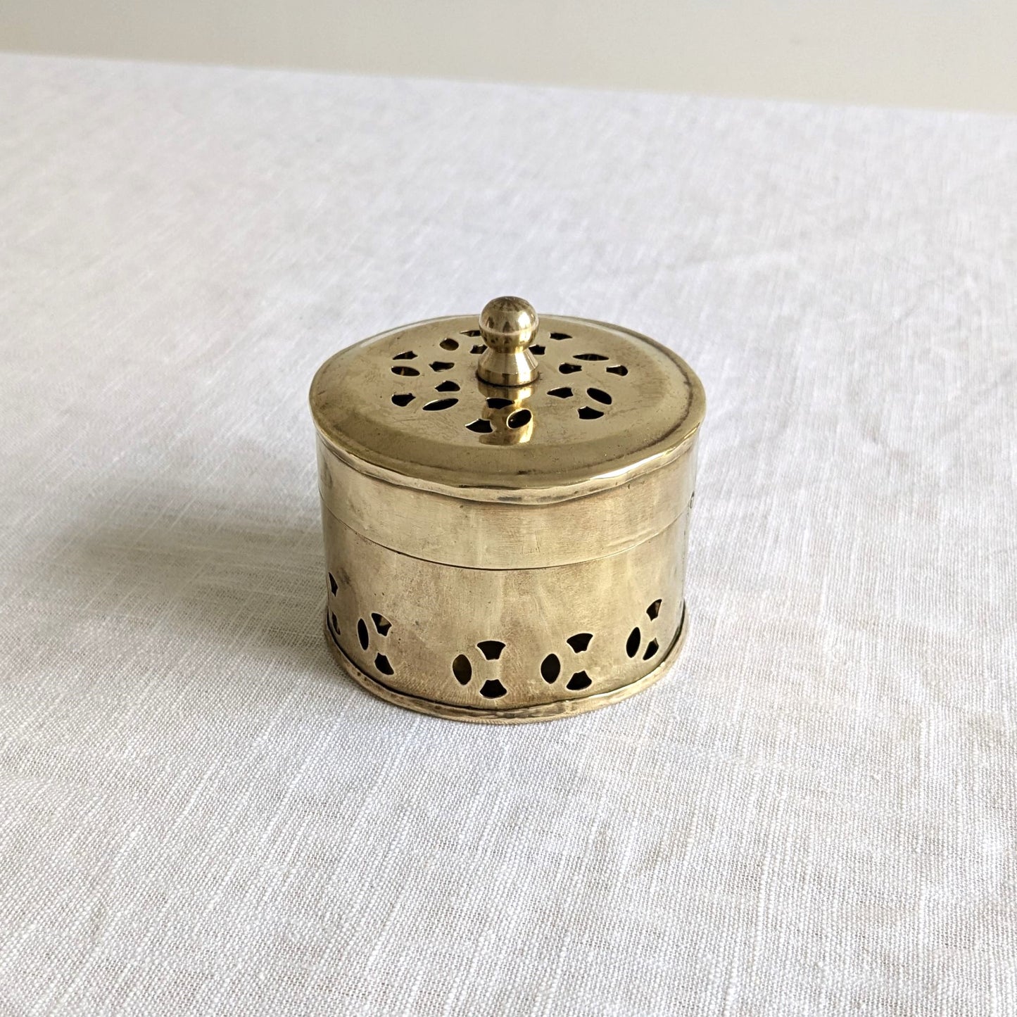 Brass Trinket Pot