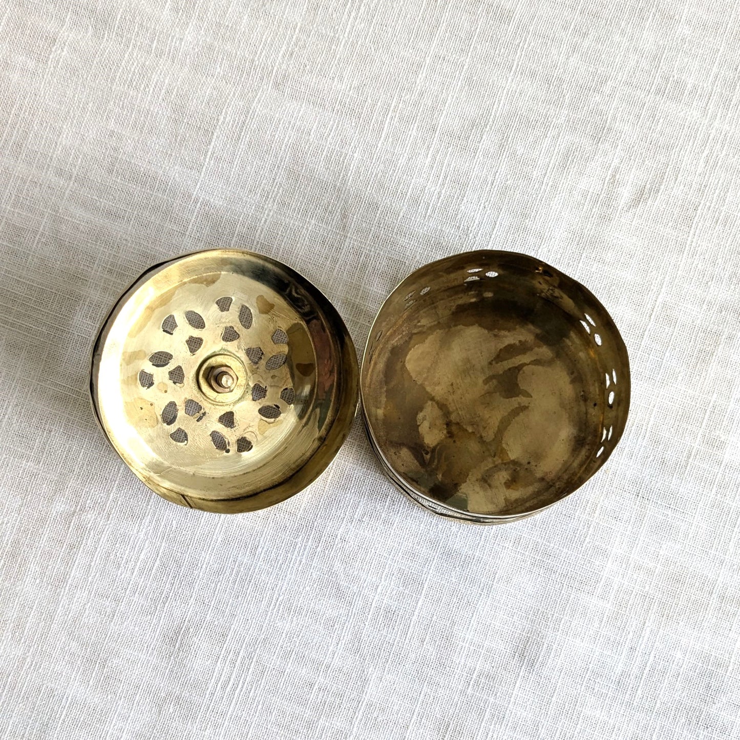 Brass Trinket Pot