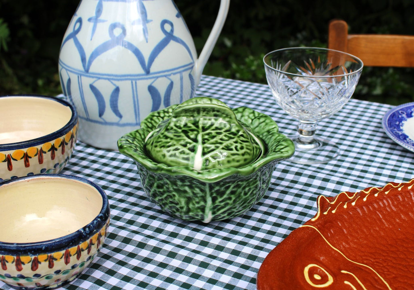 Cabbage Leaf Pot