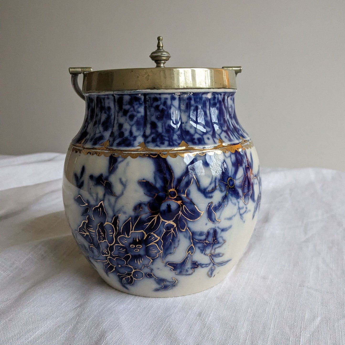 Antique Carlton Ware Biscuit Barrel