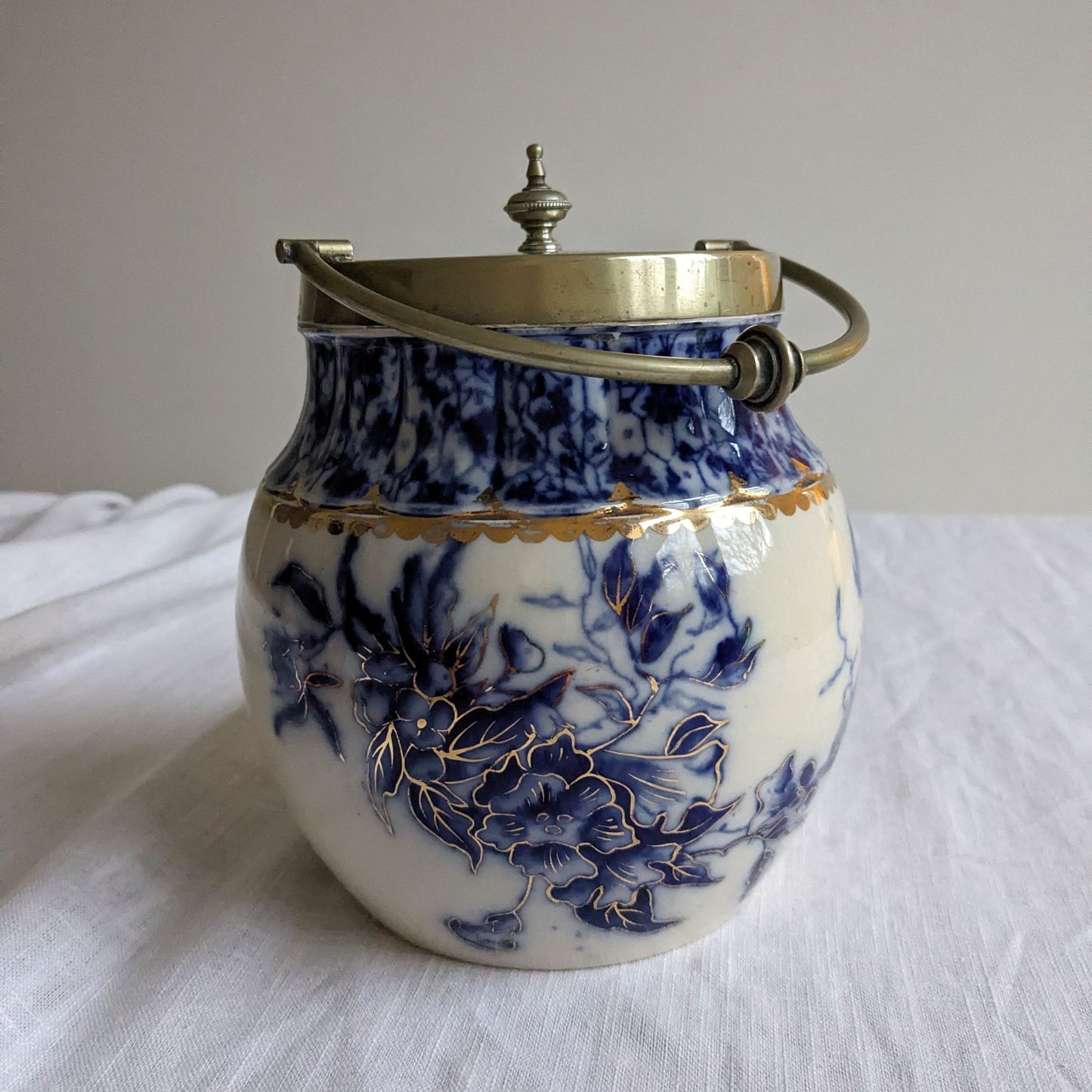 Antique Carlton Ware Biscuit Barrel