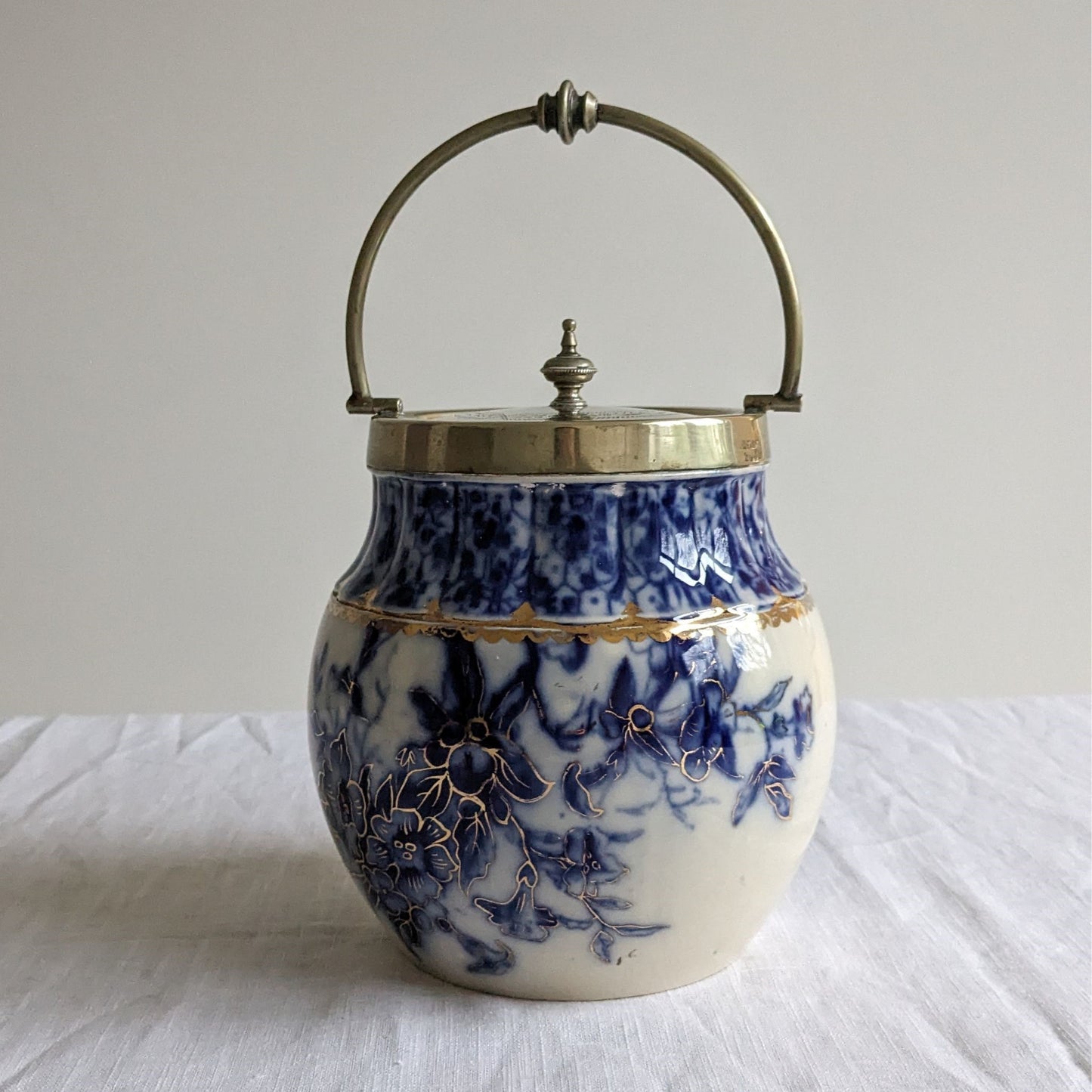 Antique Carlton Ware Biscuit Barrel