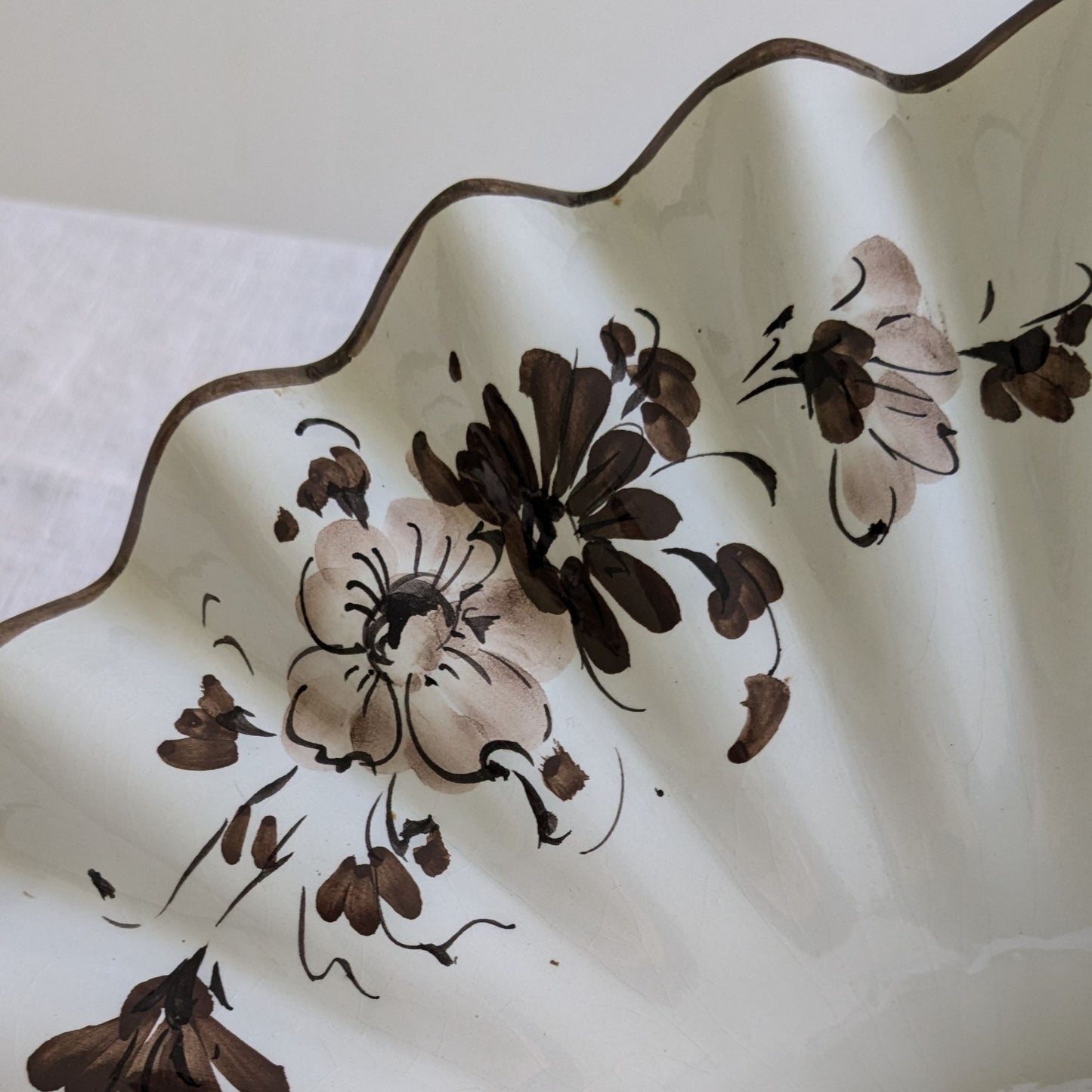 Ceramic Floral Ceiling Light