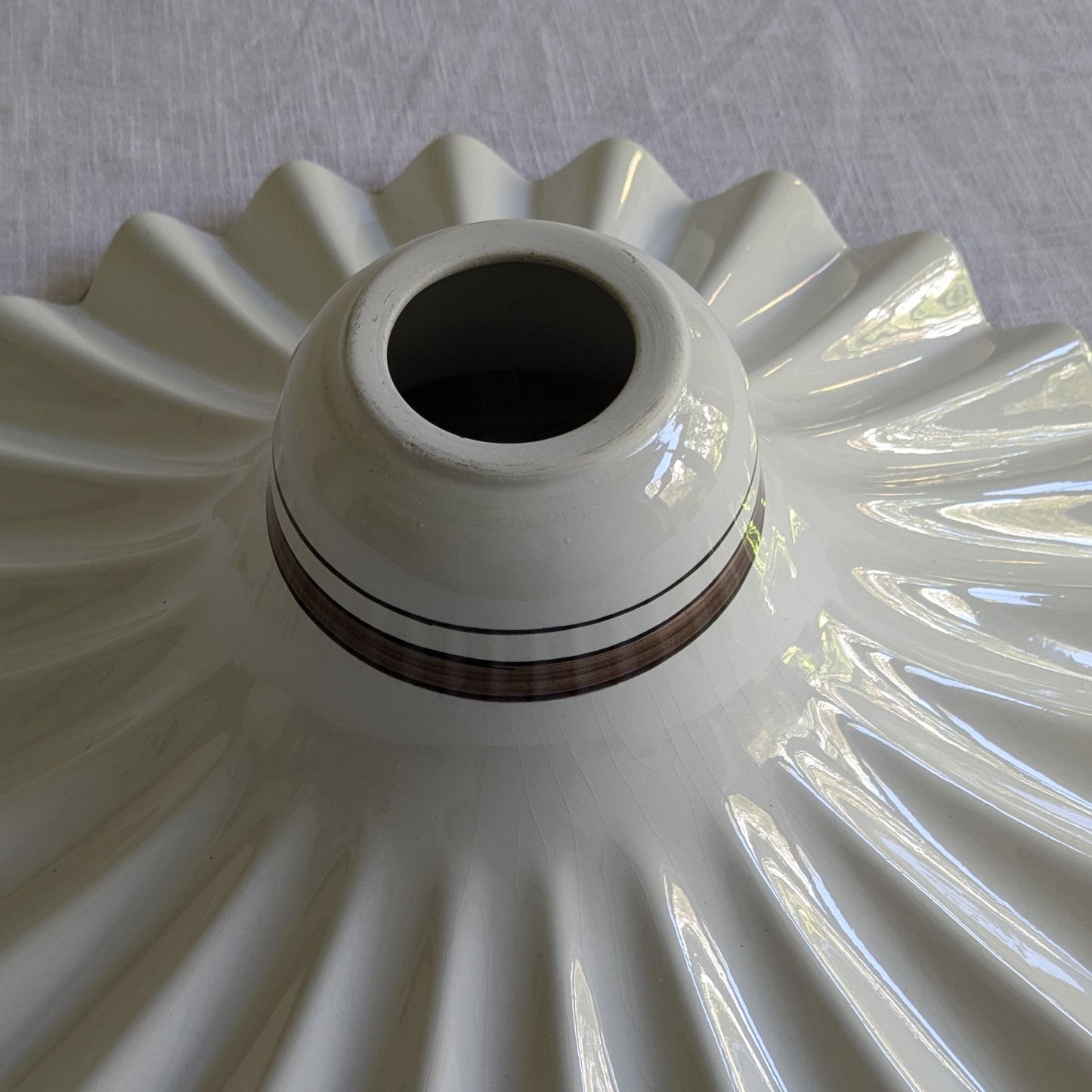 Ceramic Floral Ceiling Light