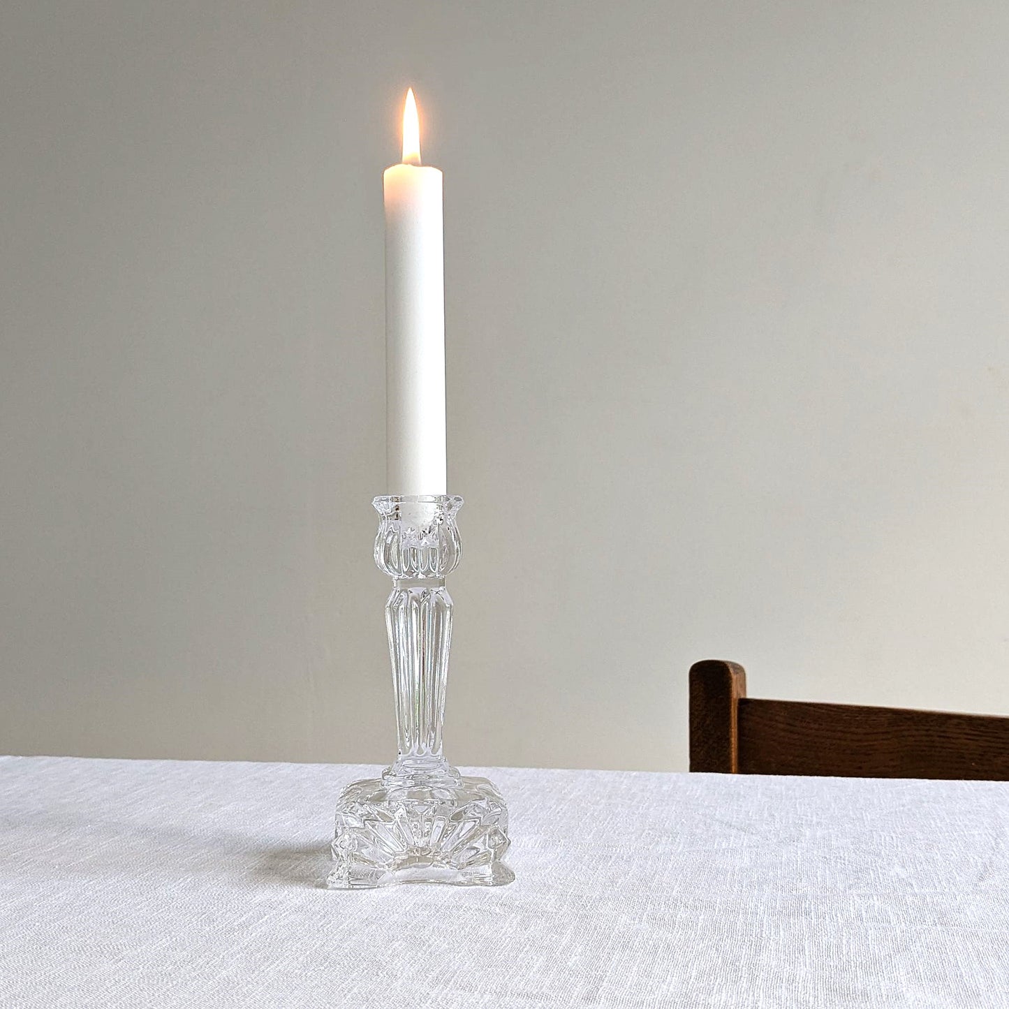 Deco Crystal Candlestick