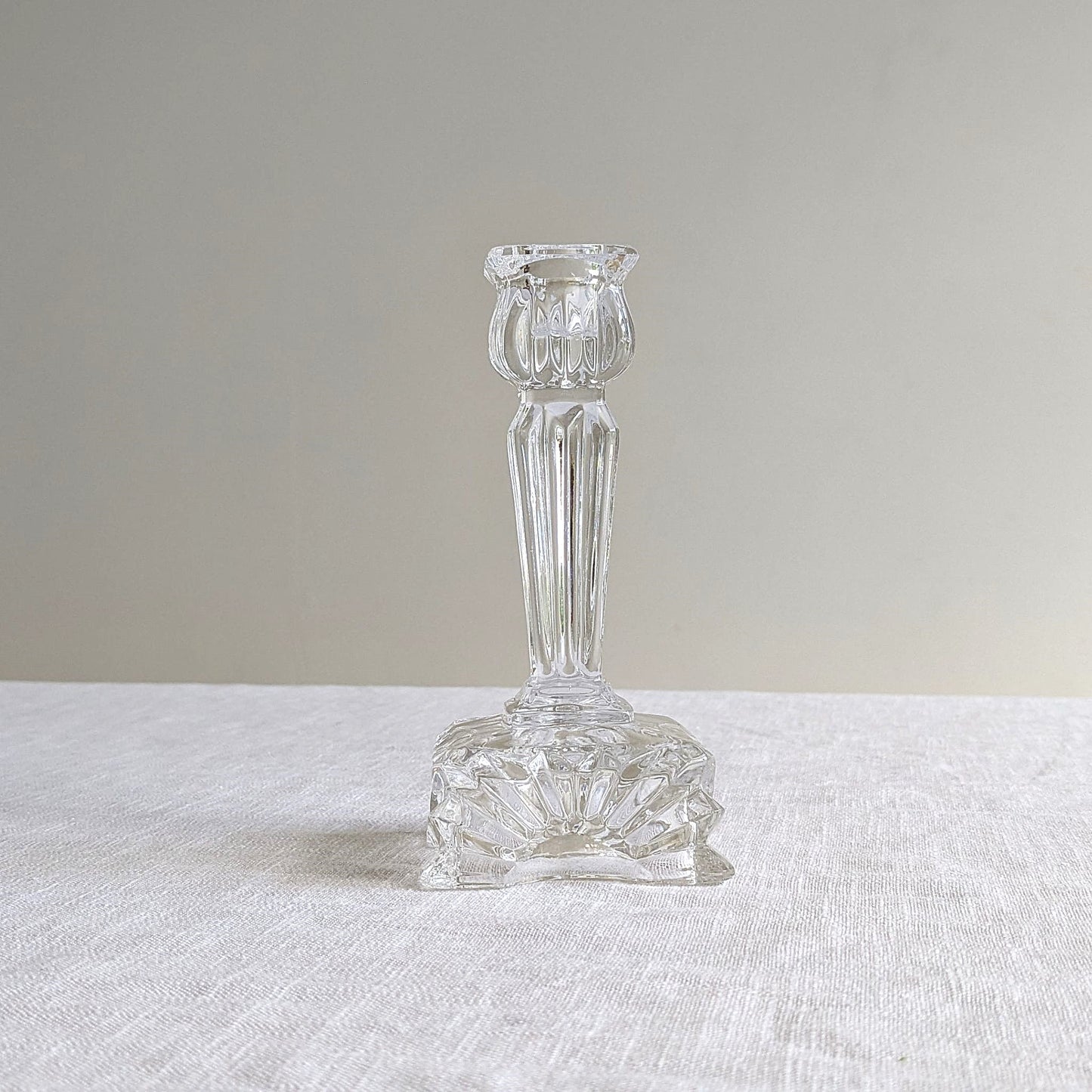 Deco Crystal Candlestick