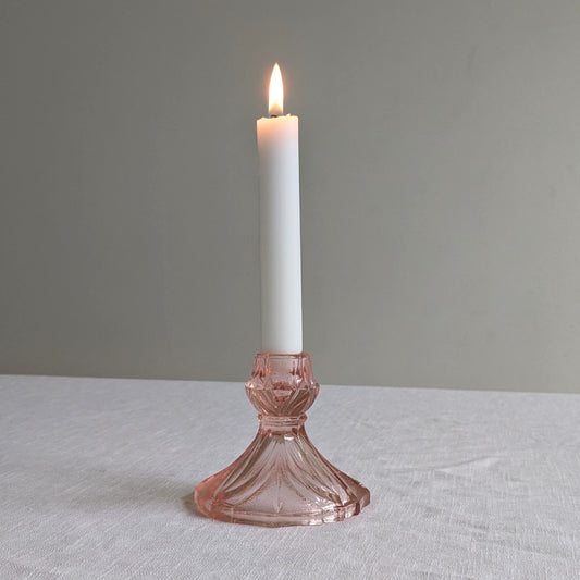 Pink Deco Candle Holder