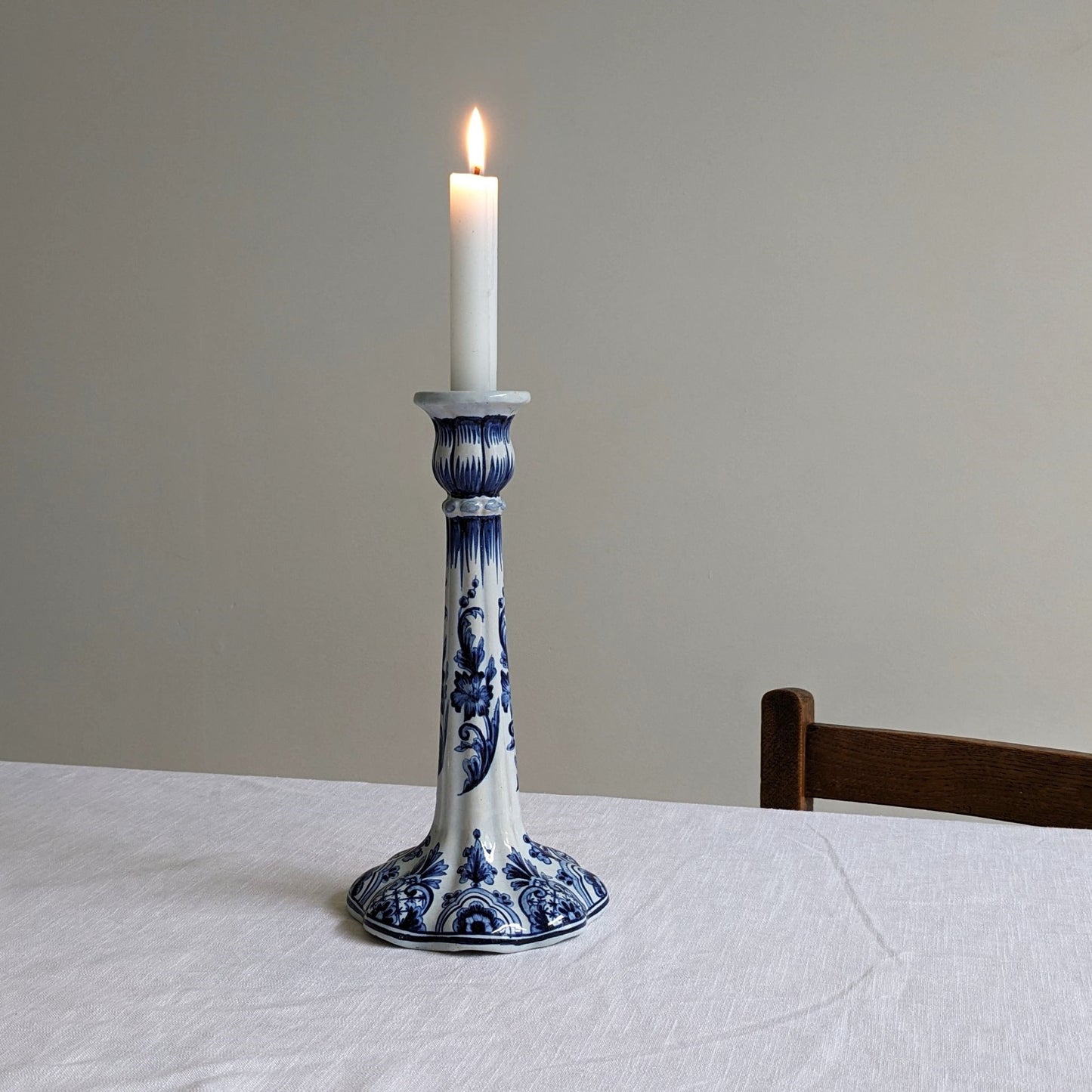 Blue & White Candlestick