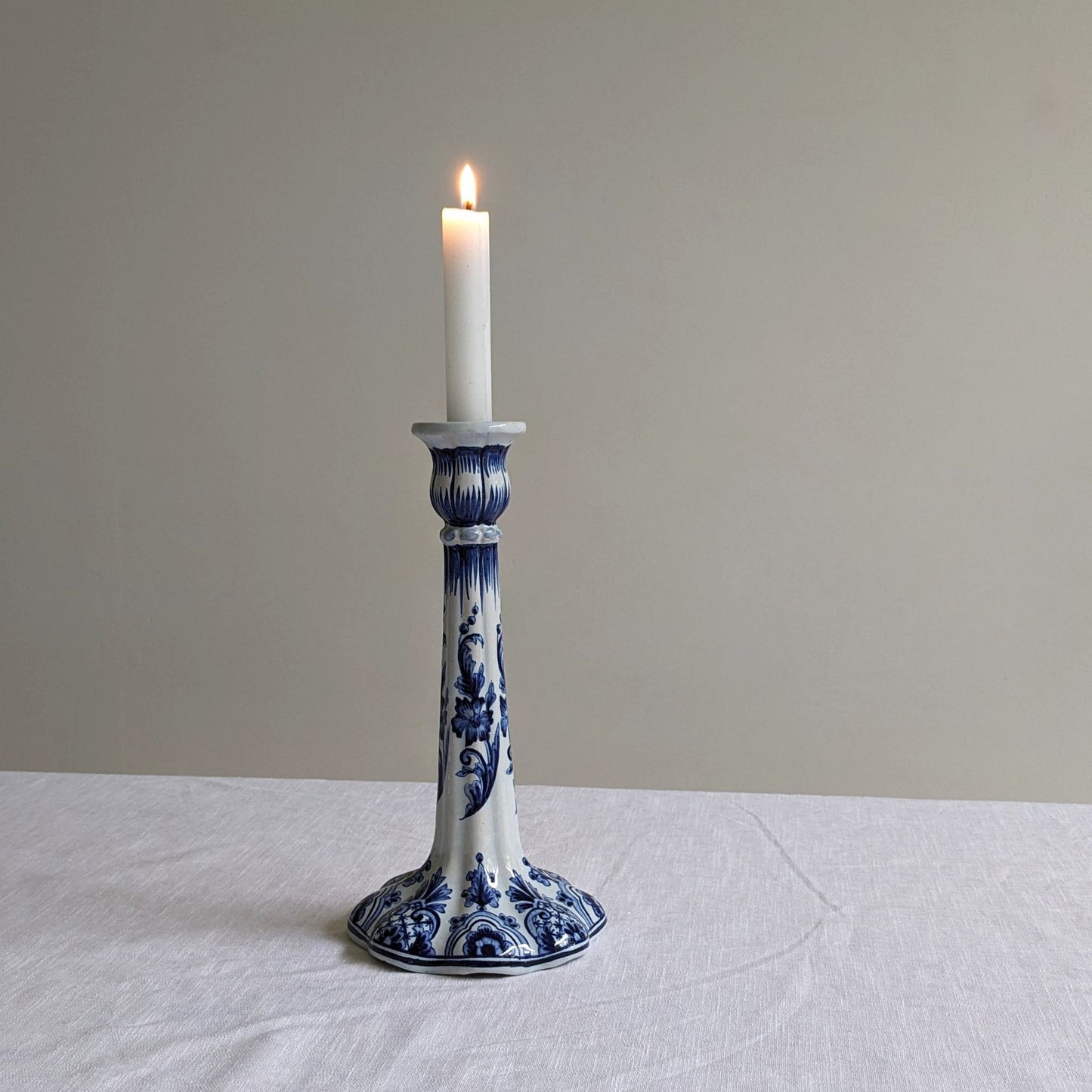 Blue & White Candlestick