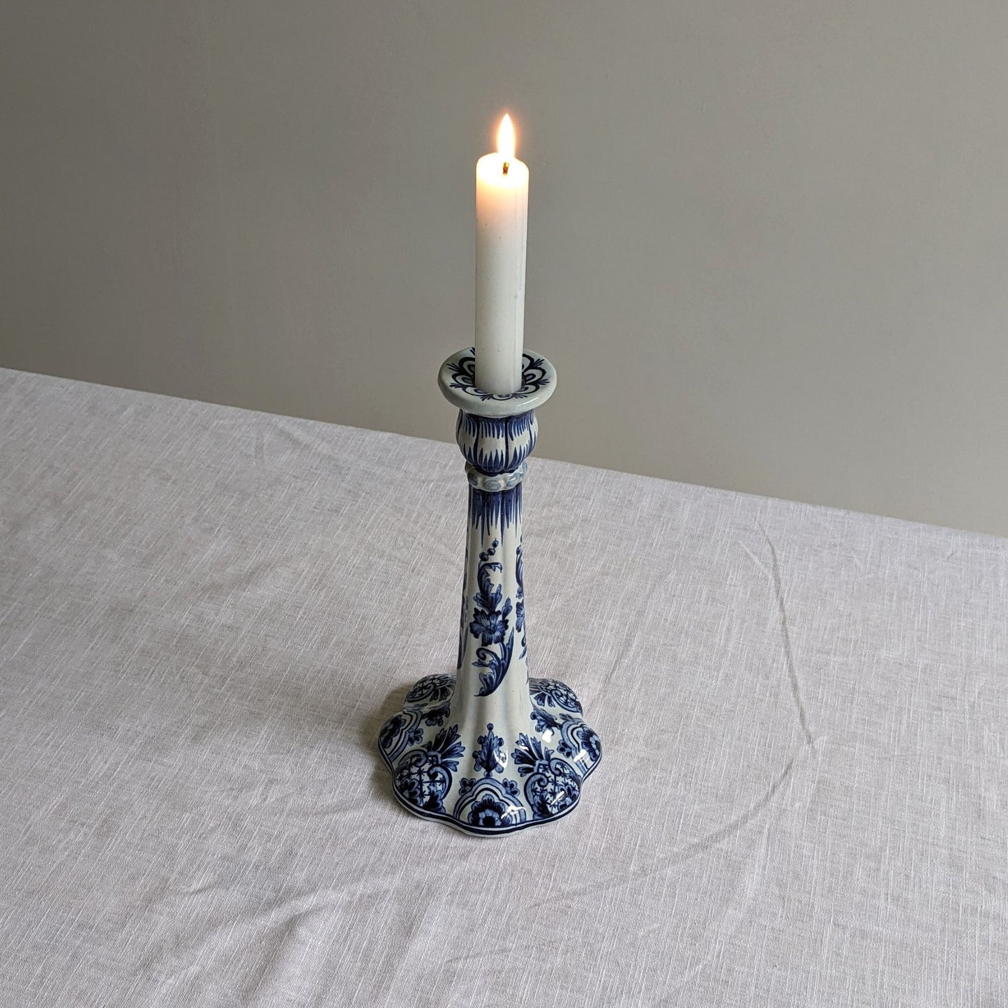 Blue & White Candlestick