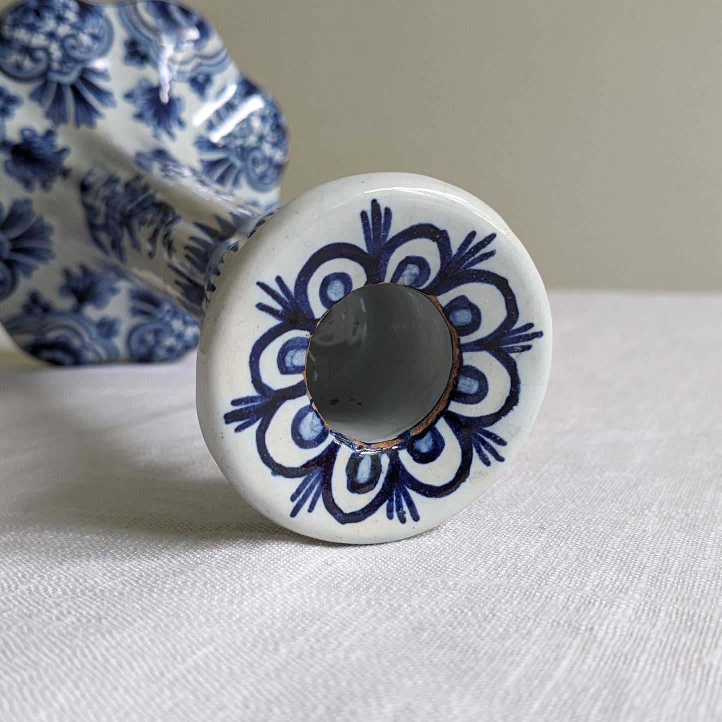 Blue & White Candlestick