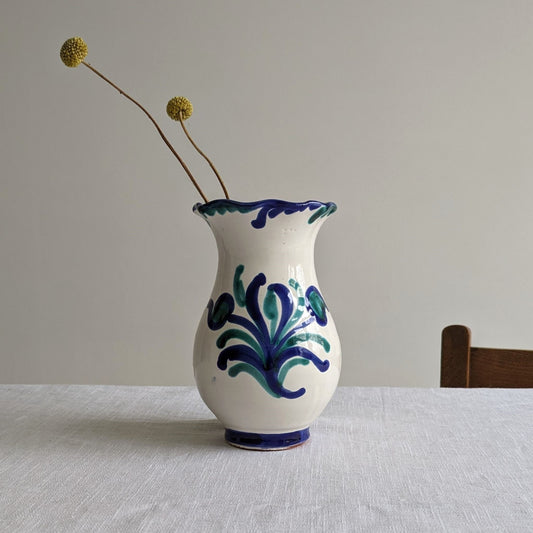 Spanish Fajalauza Vase