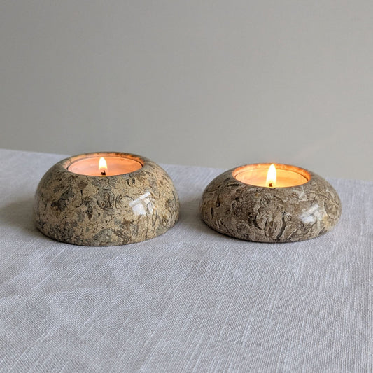 Fossil Stone Tealights
