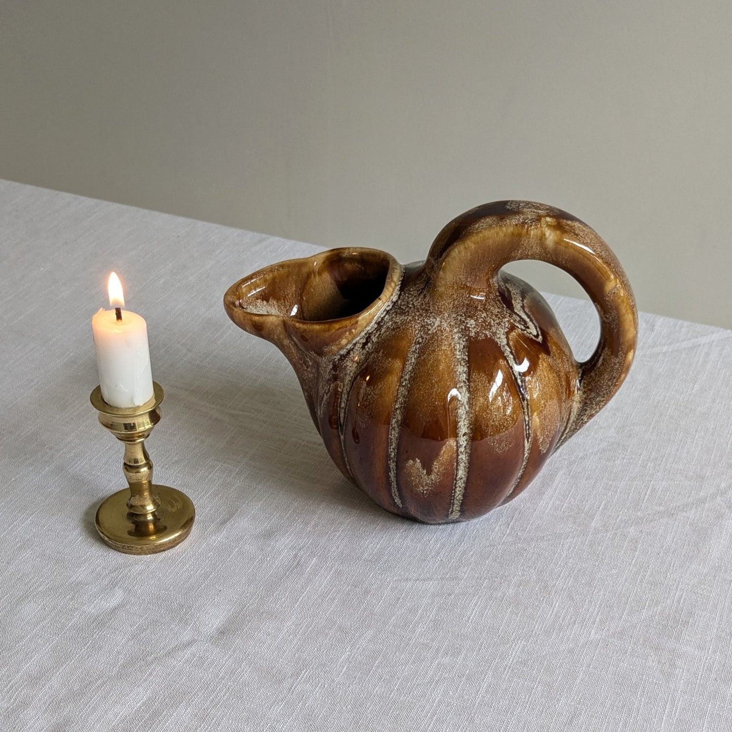 French Pumpkin Jug