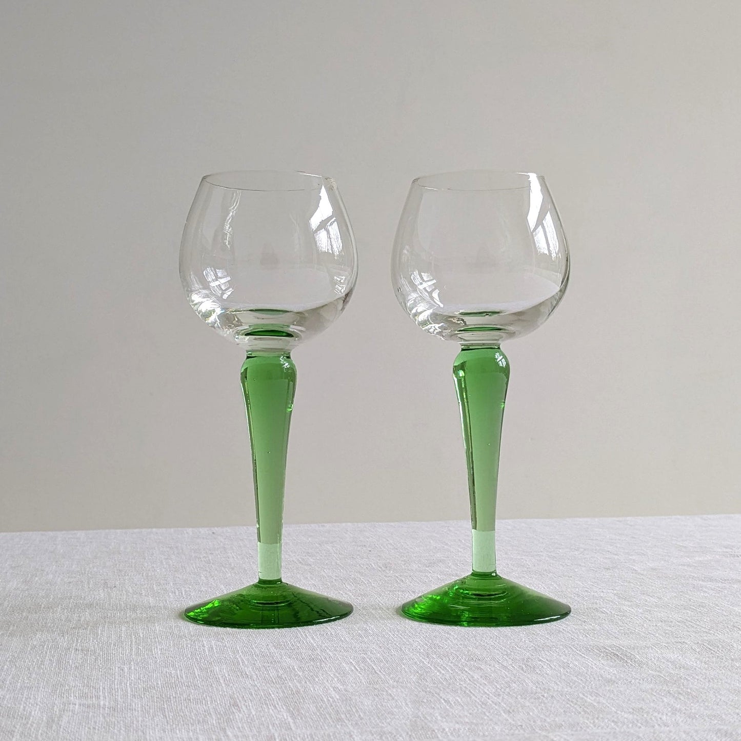 Chunky Green Stem Glasses