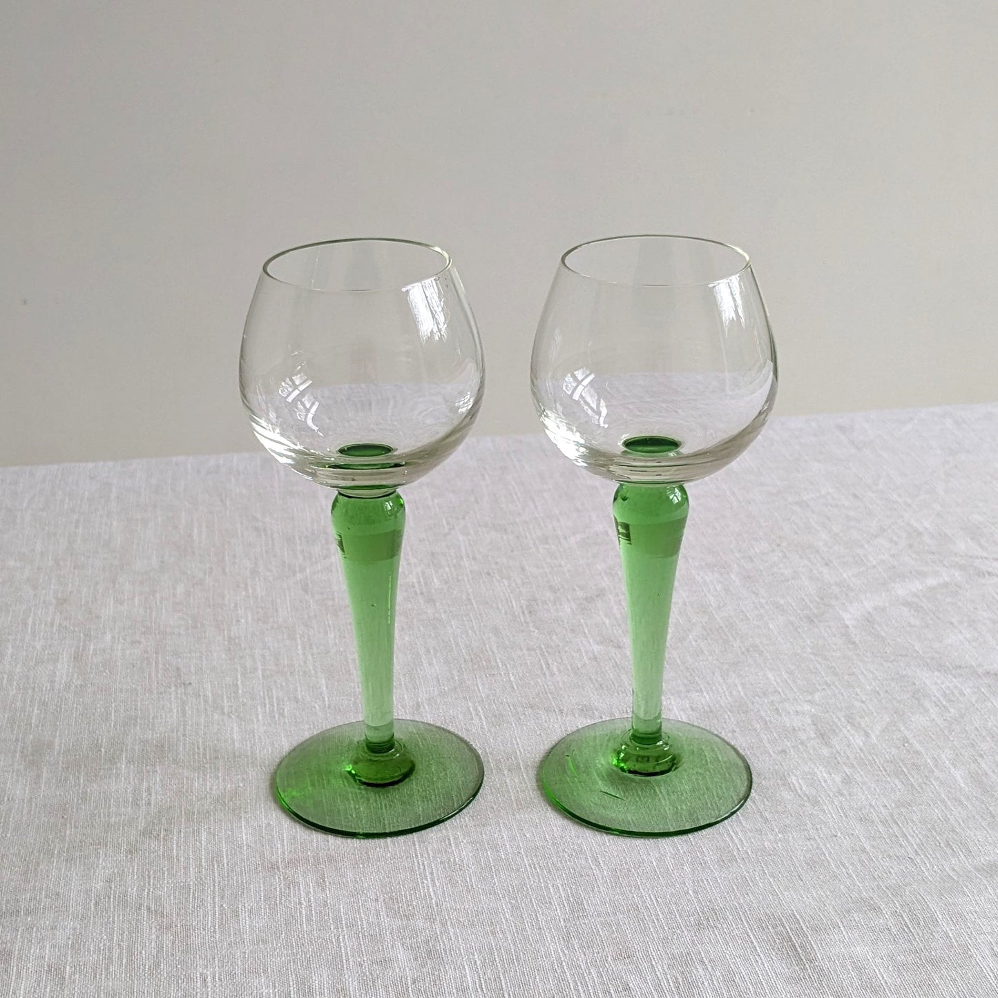 Chunky Green Stem Glasses