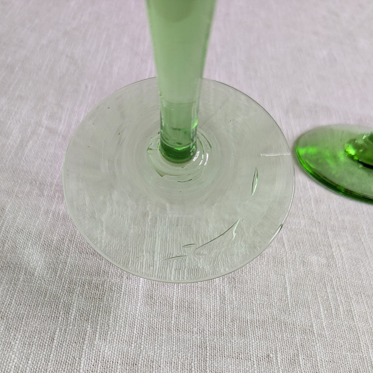 Chunky Green Stem Glasses