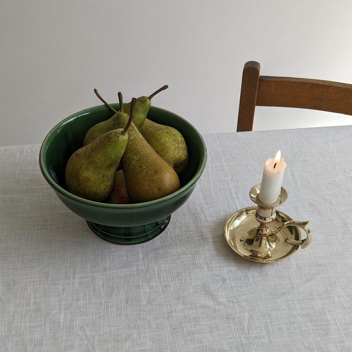 Portuguese Pedestal Bowl