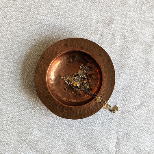 Arts & Crafts Copper Dish