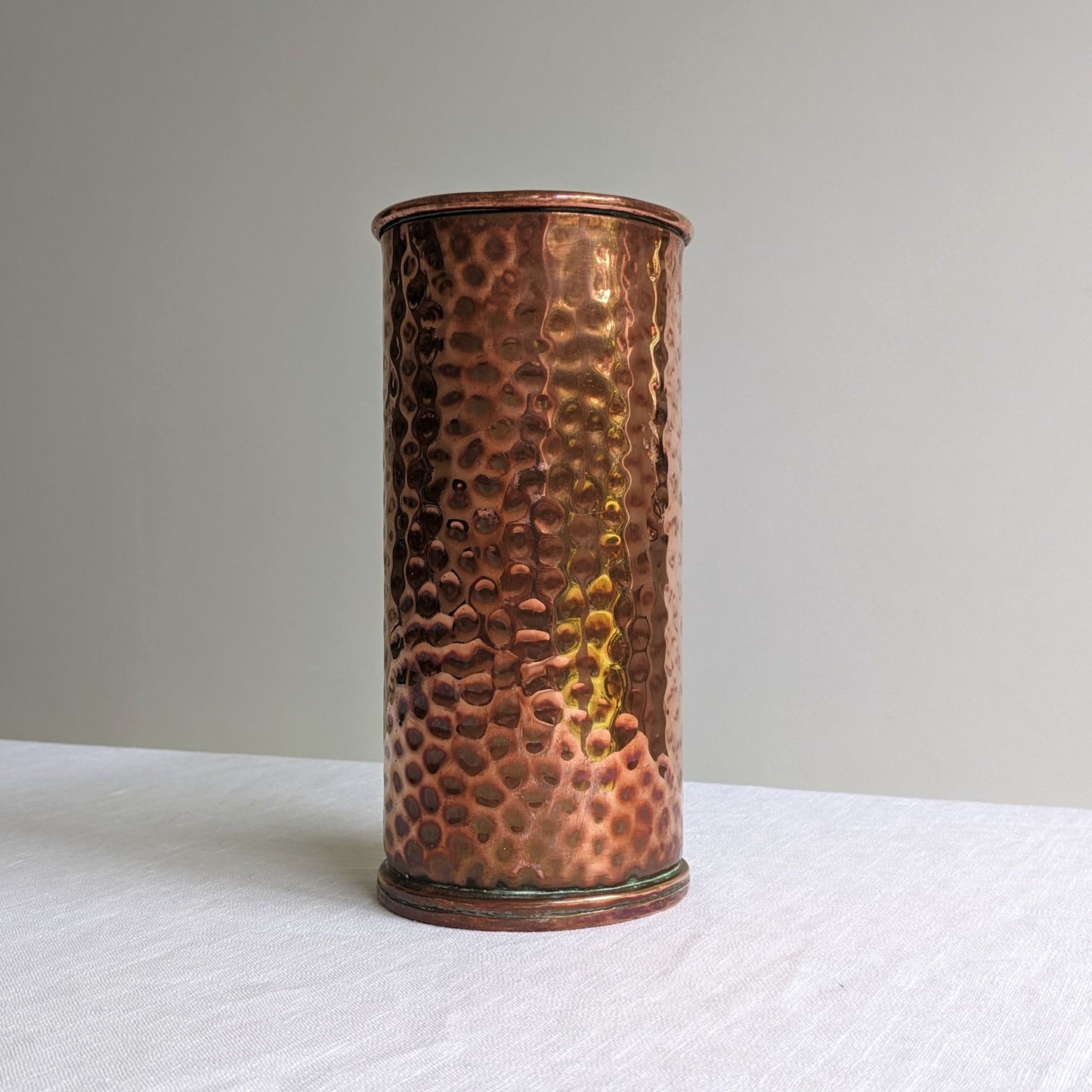 Hammered Copper Vase