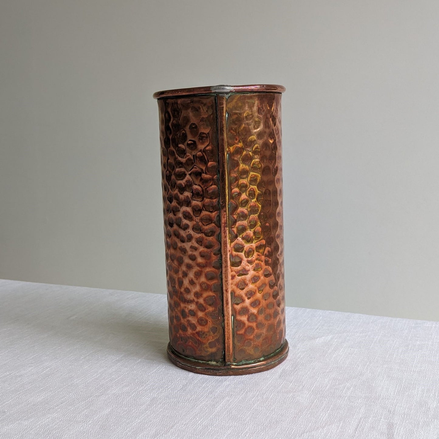 Hammered Copper Vase