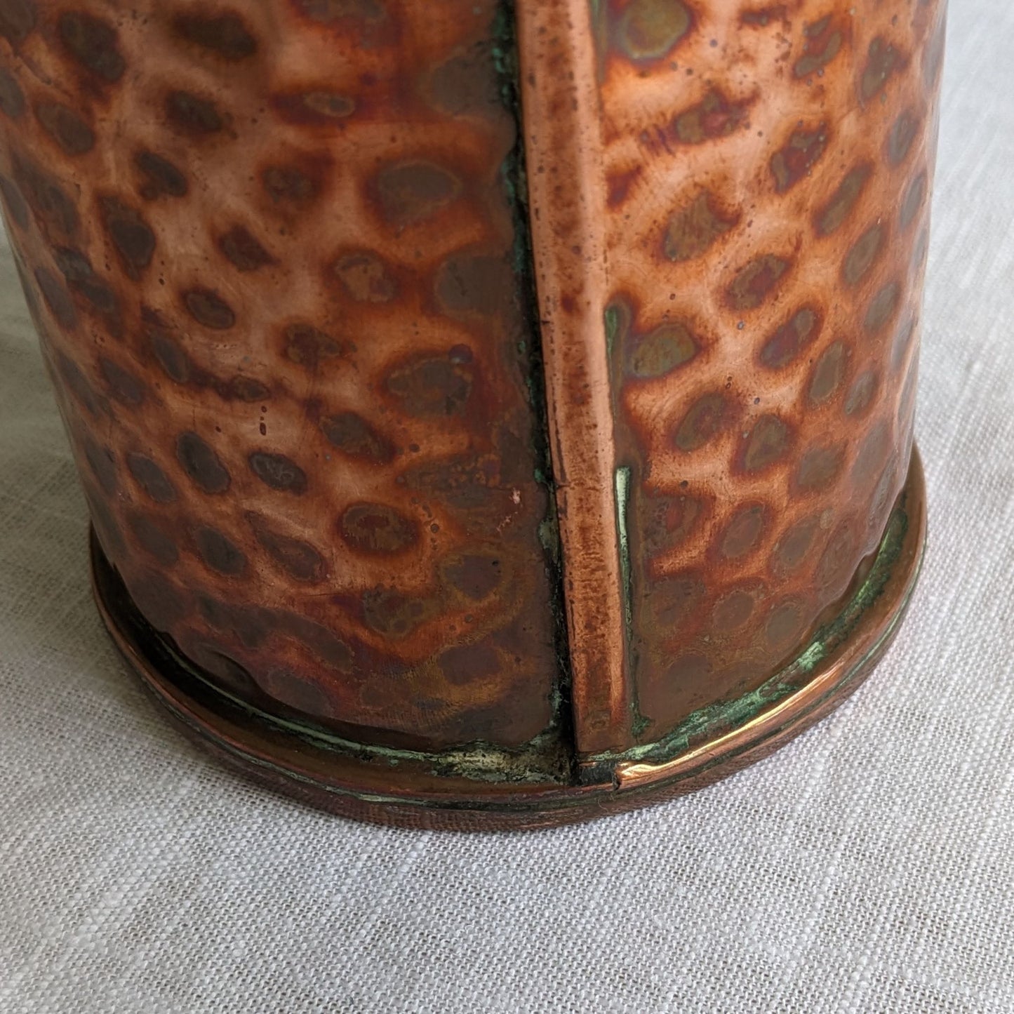 Hammered Copper Vase